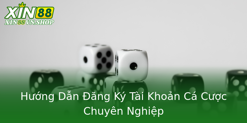 Hướng Dẫn Đăng Ký Tài Khoản Cá Cược Chuyên Nghiệp